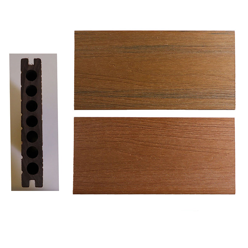 Co-extrusion Wood Flooring Modern Style Non-slip Rectangle Flooring