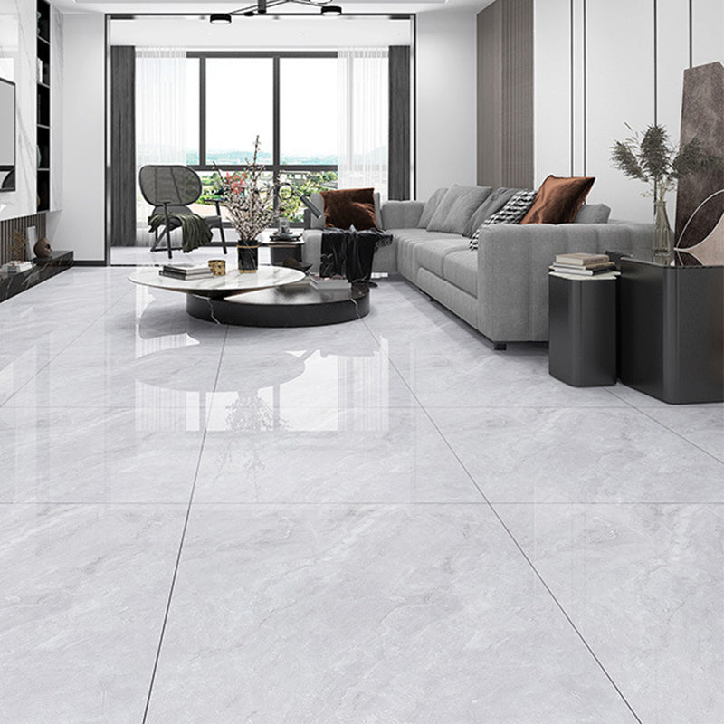 Modern Style Polished Floor Tile Waterproof Square Straight Edge Floor Tile