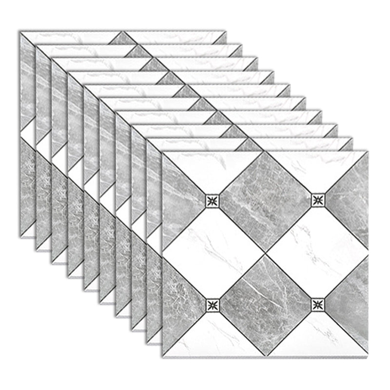 Ceramic Floor Tile Straight Edge Square Waterproof Matte Floor Tile