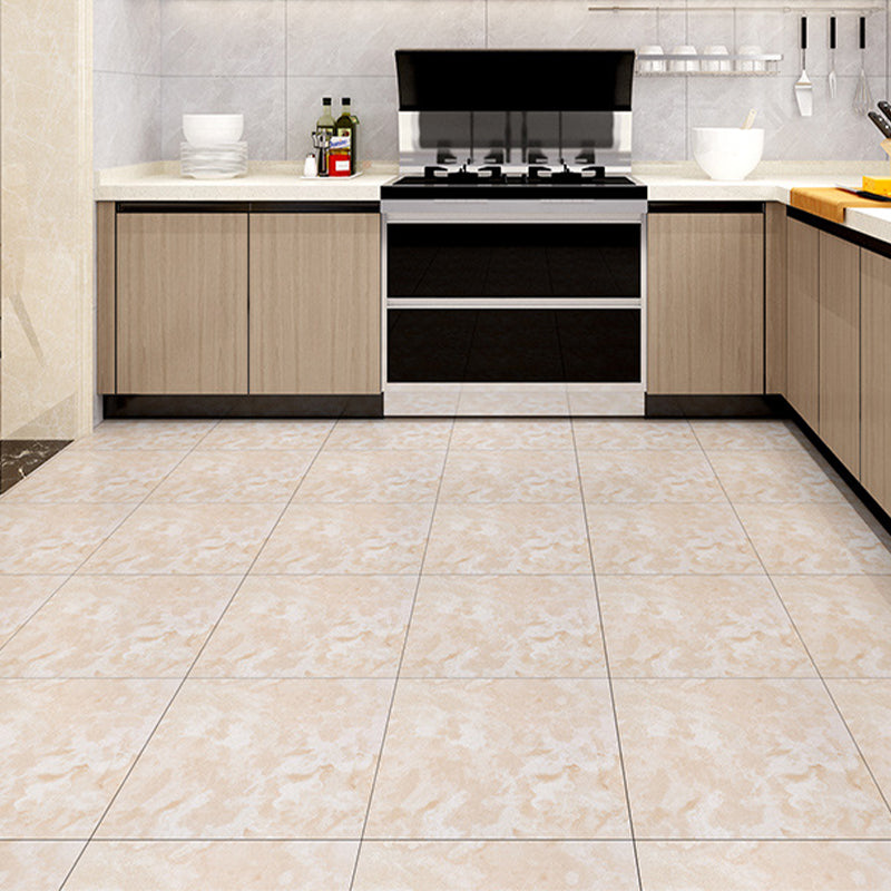 Ceramic Floor Tile Straight Edge Square Waterproof Matte Floor Tile