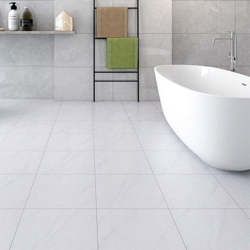 Ceramic Floor Tile Straight Edge Square Waterproof Matte Floor Tile