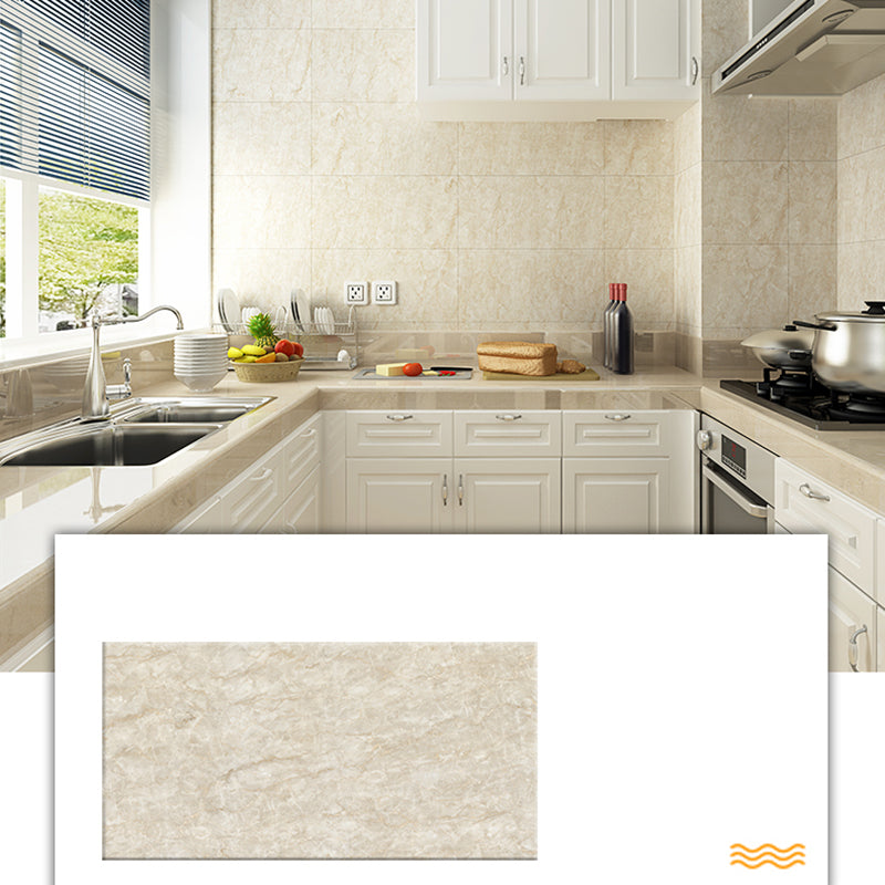 PVC Rectangular 3 Pack 12" X 23" Peel & Stick Mosaic Tile Kitchen and Bathroom Backsplash