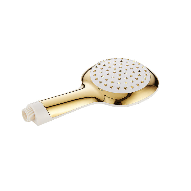 Contemporary Shower Head Square Golden Bathroom Handheld Shower Head