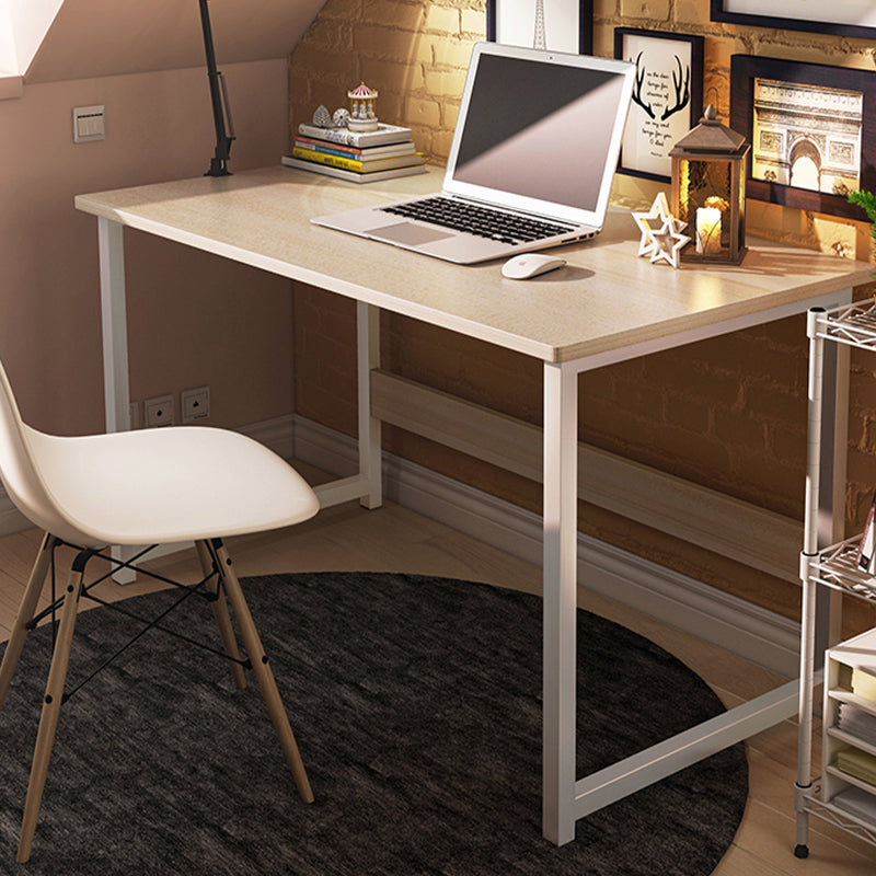 Rectangular Home Office Desk Modern H-Shape Base Writing Desk , 28.7" H