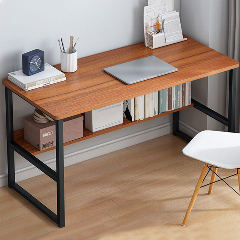 Rectangular Home Office Desk Modern H-Shape Base Writing Desk , 28.7" H