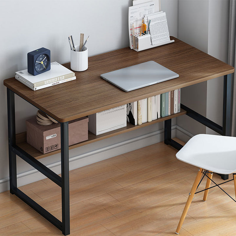 Rectangular Home Office Desk Modern H-Shape Base Writing Desk , 28.7" H