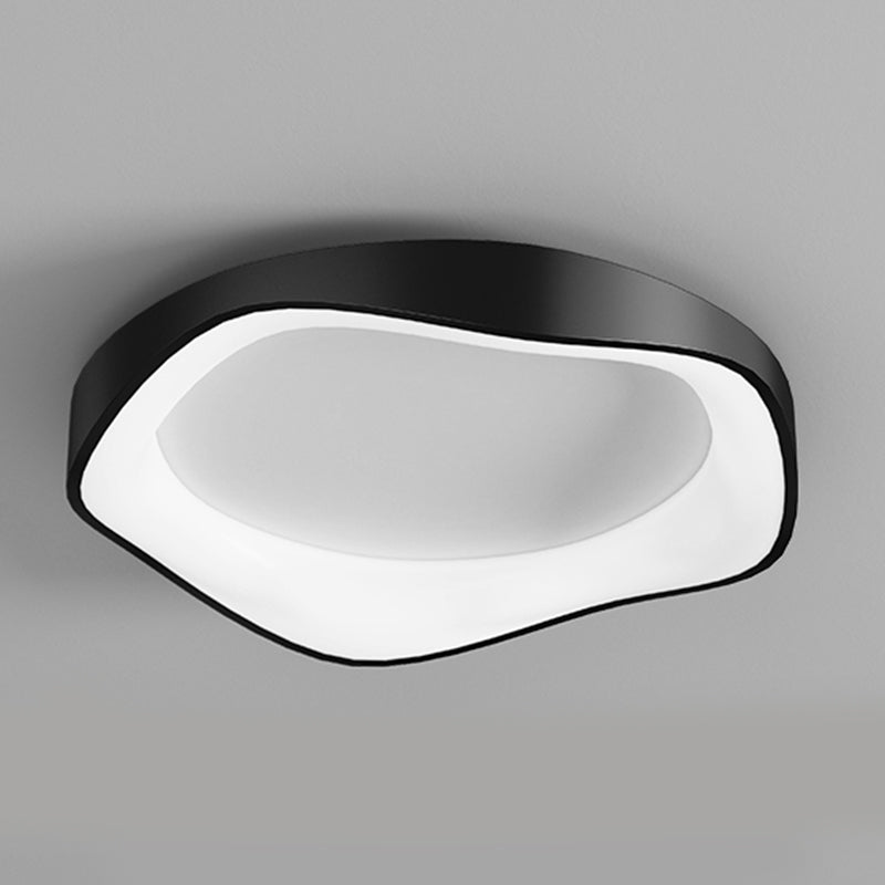 LED Modern Metal Flush Mount Linear Shape Ceiling Light with Acrylic Shade for Passage