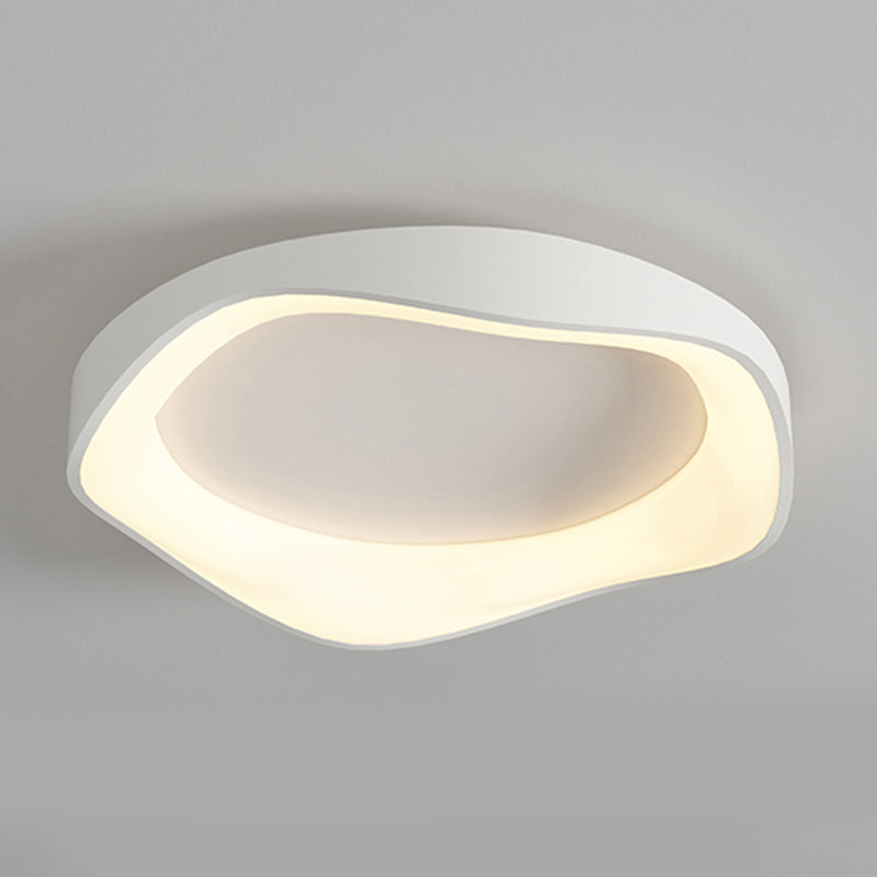 LED Modern Metal Flush Mount Linear Shape Ceiling Light with Acrylic Shade for Passage