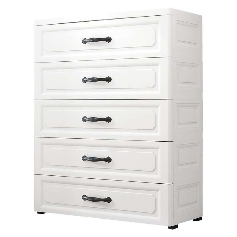 Contemporary Vertical Kids Nightstand 5/6 Drawers Dresser for Kids for Home