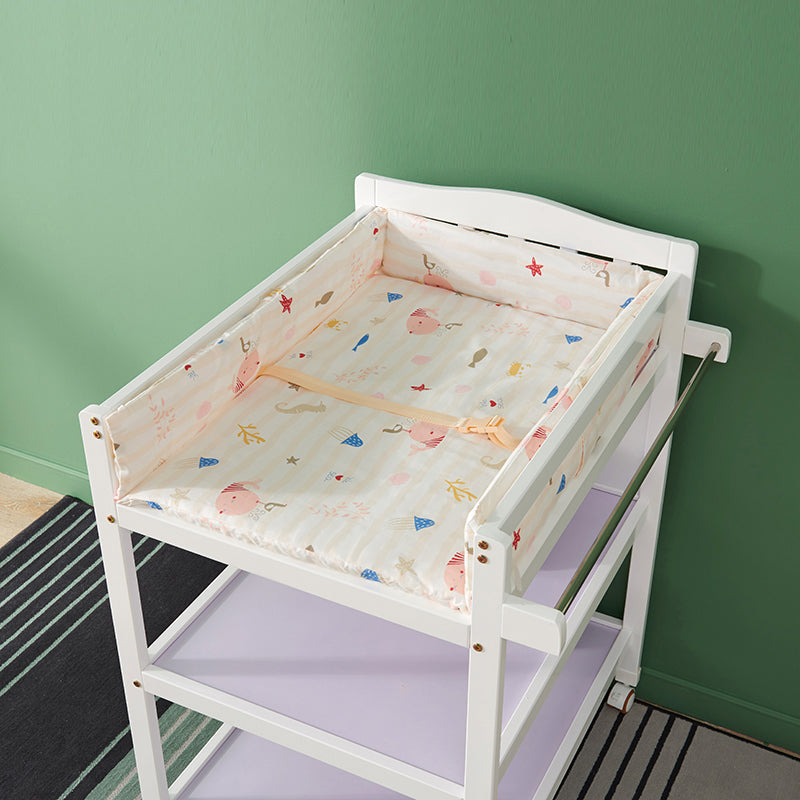 Modern Changing Table Flat Top  Wooden  Folding Changing Table