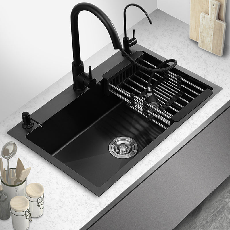 Drop-In Kitchen Sink Stainless Steel Kitchen Sink with Rectangular Shape