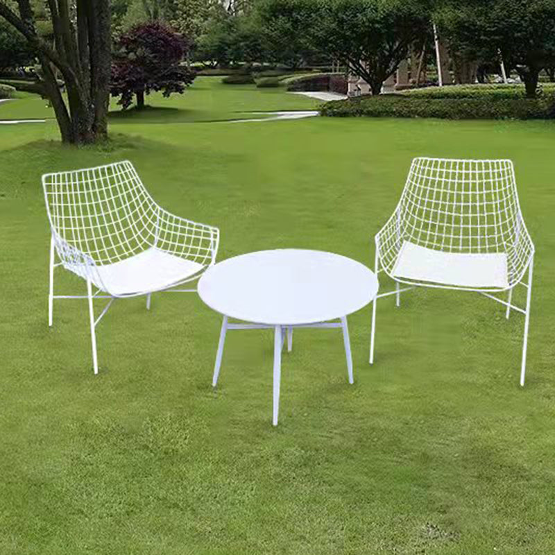 1/2/3/4/5 Pieces Bistro Table Set Modern Round Patio Dining Set