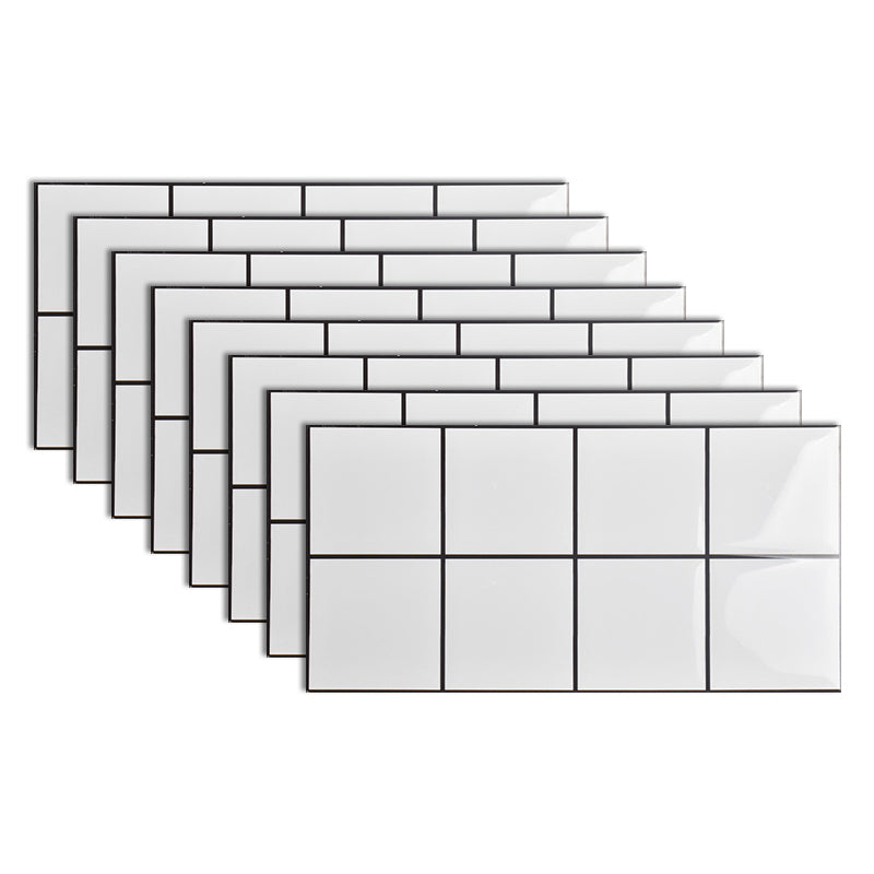 Modern Style Wall Tile Straight Edge Rectangle Waterproof Wall Tile