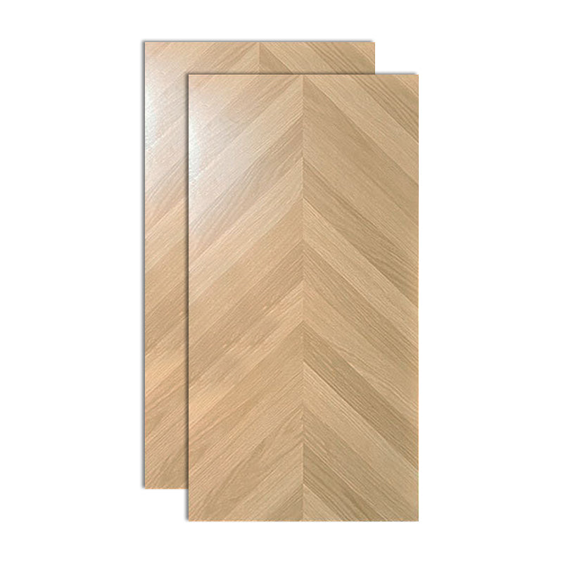 Modern Style Waterproof Floor Tile Wooden Effect Straight Edge Rectangle Floor Tile