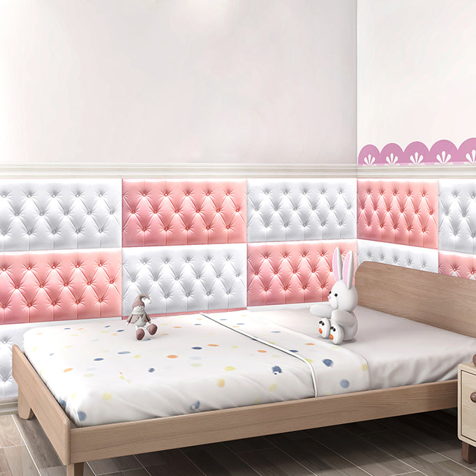 Modern Style Foam Waterproof Wall Paneling Bed Room 3D Wall Paneling with Cushion