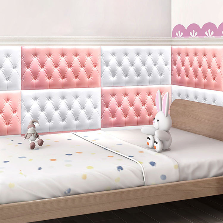 Modern Style Foam Waterproof Wall Paneling Bed Room 3D Wall Paneling with Cushion