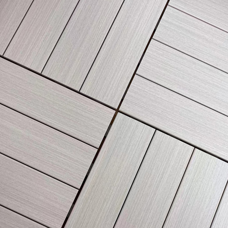 Modern Style Wood Flooring Non-slip Rectangle Outdoor Wood Flooring