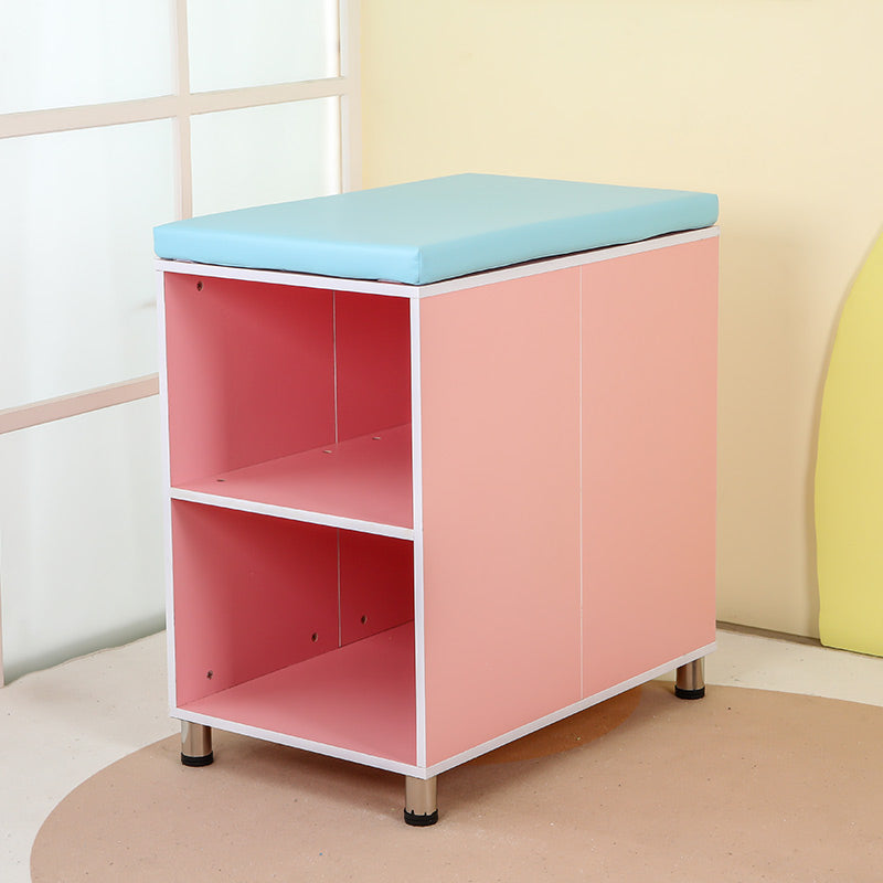 Modern Wooden Changing Table Dresser with Storage, Flat Top 2-in-1 Changing Table