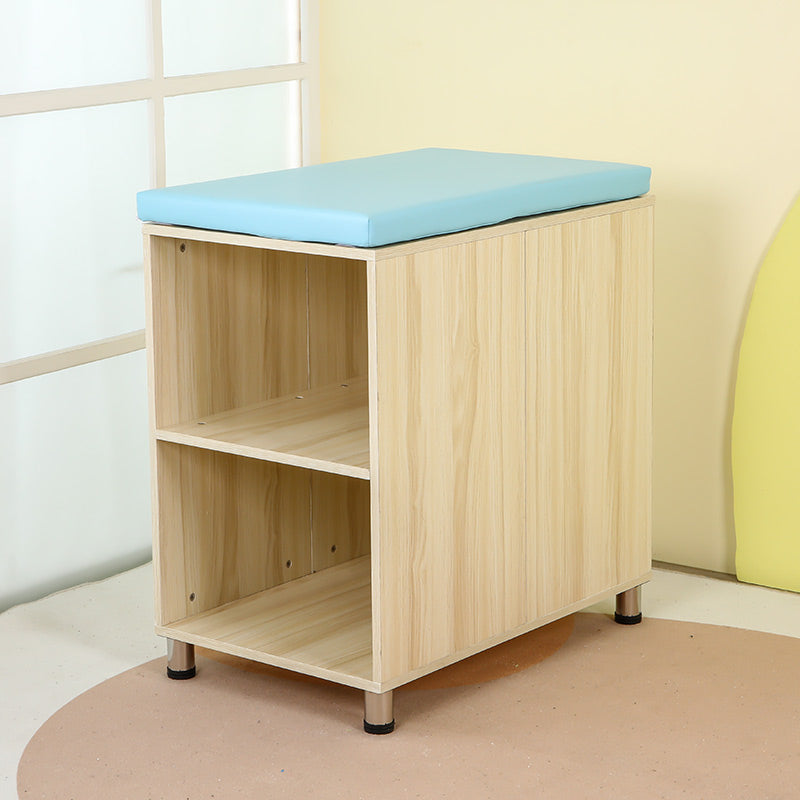 Modern Wooden Changing Table Dresser with Storage, Flat Top 2-in-1 Changing Table