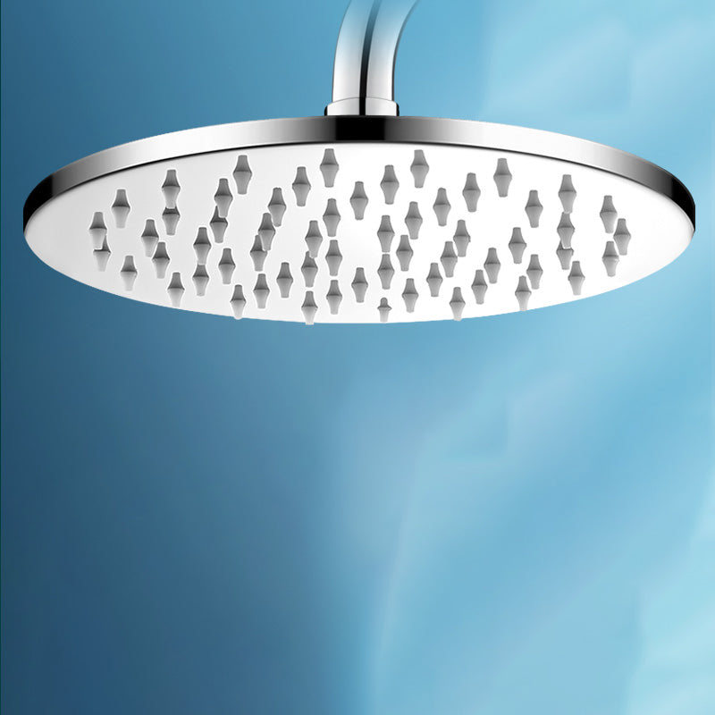 304 Stainless Steel Shower Head Standard Spray Pattern Large Shower Head