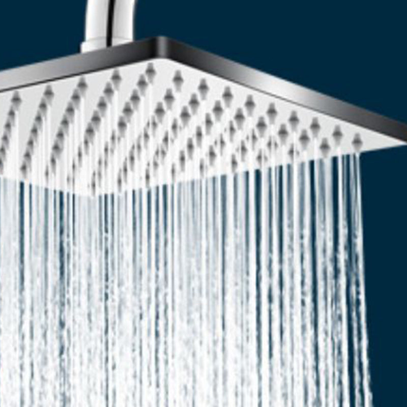 304 Stainless Steel Shower Head Standard Spray Pattern Large Shower Head