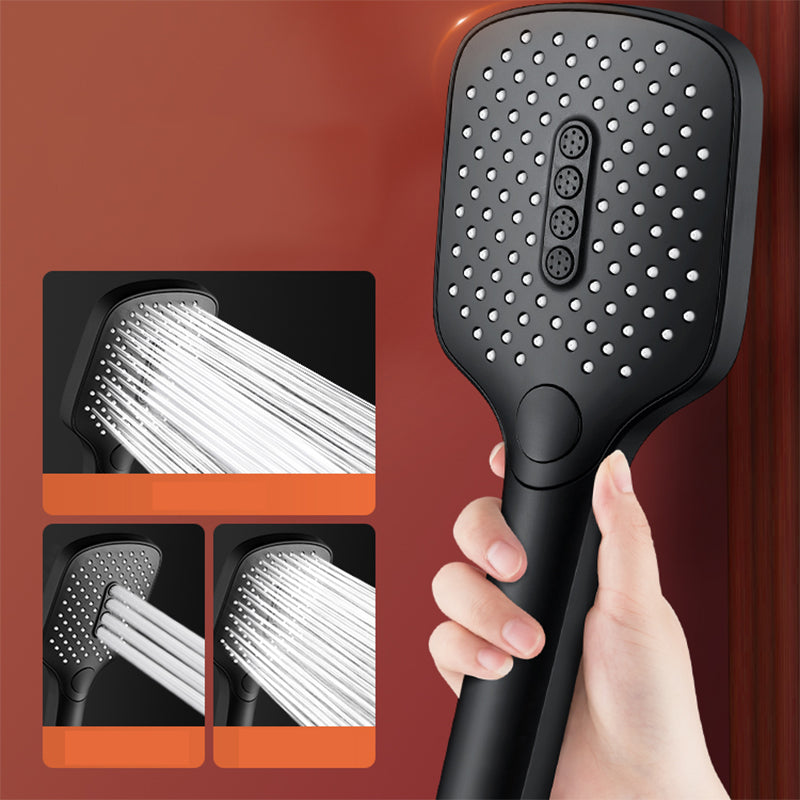 Handheld Shower Head 3 Settings Adjustable Spray Pattern Showerhead