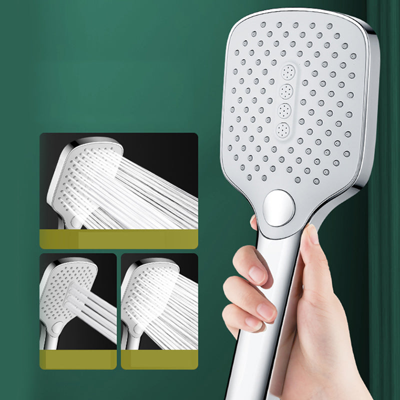 Handheld Shower Head 3 Settings Adjustable Spray Pattern Showerhead