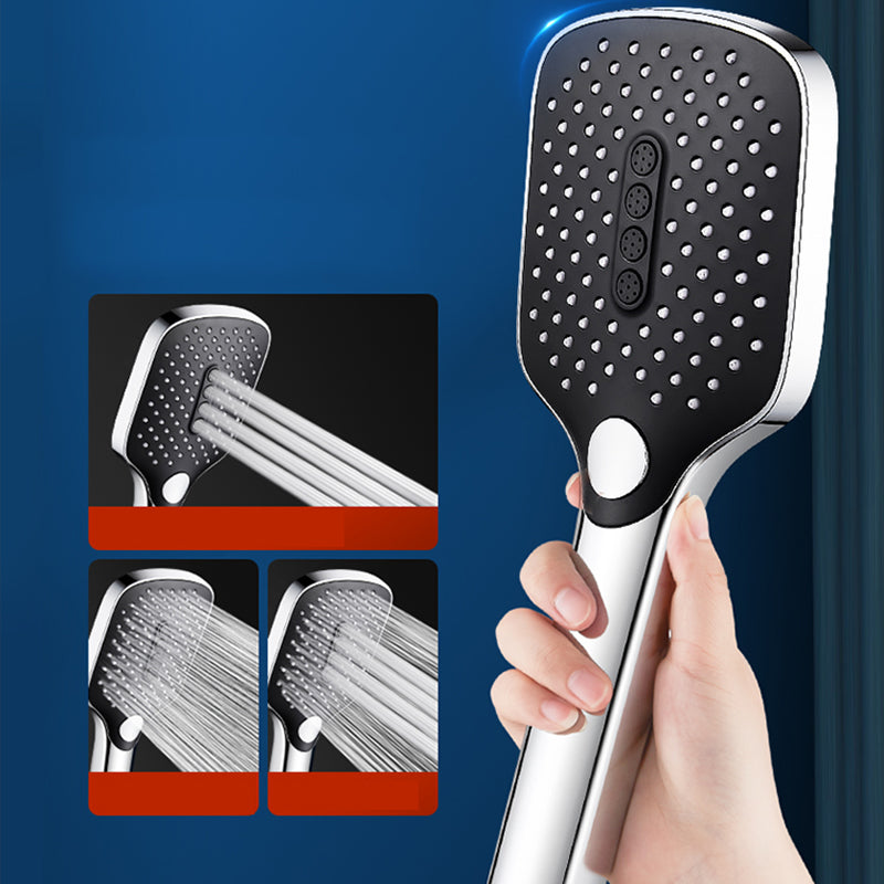 Handheld Shower Head 3 Settings Adjustable Spray Pattern Showerhead