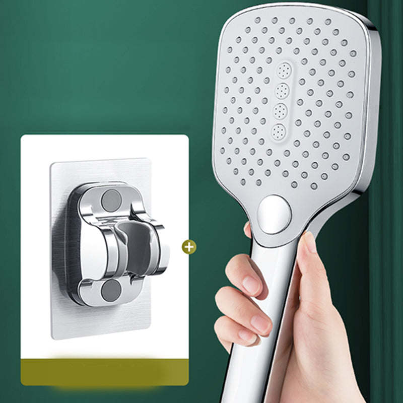 Handheld Shower Head 3 Settings Adjustable Spray Pattern Showerhead