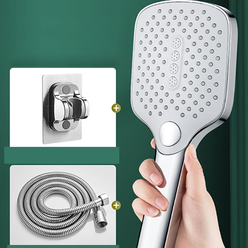 Handheld Shower Head 3 Settings Adjustable Spray Pattern Showerhead