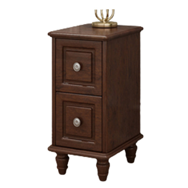 Wooden Kids Bedside Table Narrow Nightstand Kids Bedside Table