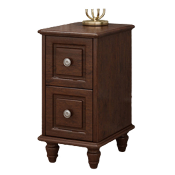 Wooden Kids Bedside Table Narrow Nightstand Kids Bedside Table