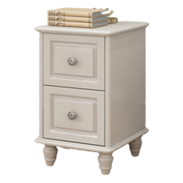 Wooden Kids Bedside Table Narrow Nightstand Kids Bedside Table