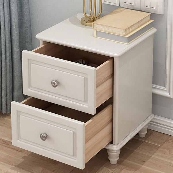 Wooden Kids Bedside Table Narrow Nightstand Kids Bedside Table