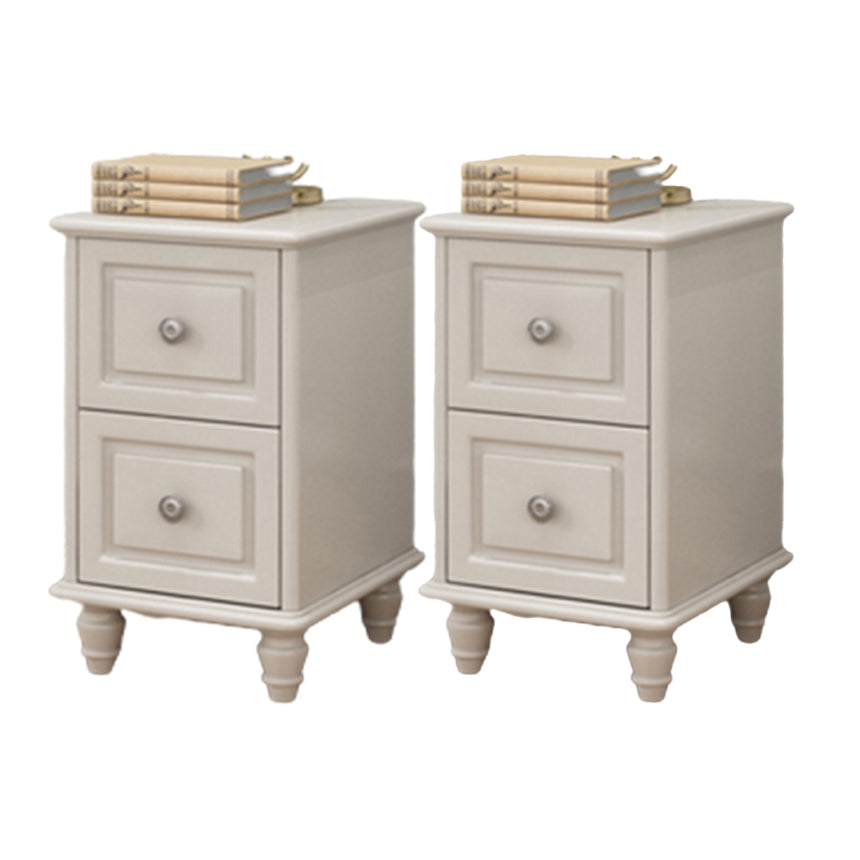 Wooden Kids Bedside Table Narrow Nightstand Kids Bedside Table