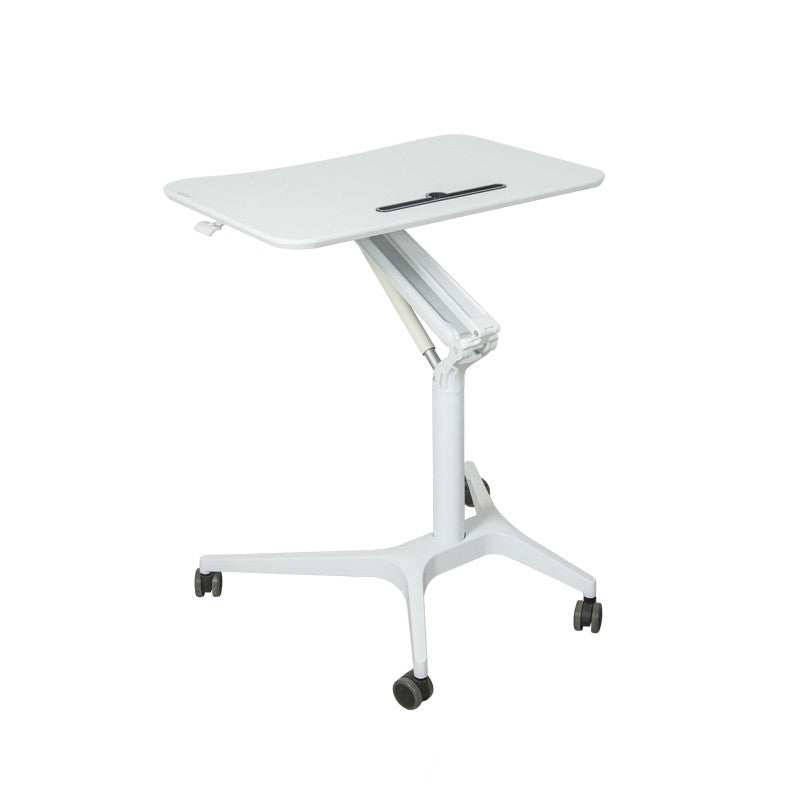 Modern Style Task Desk Rectangular Shape Writing Desk with Wheels