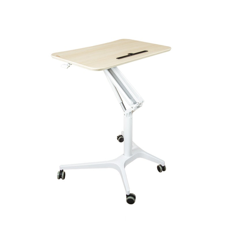 Modern Style Task Desk Rectangular Shape Writing Desk with Wheels