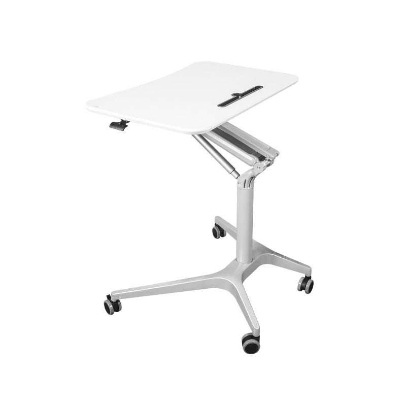 Modern Style Task Desk Rectangular Shape Writing Desk with Wheels