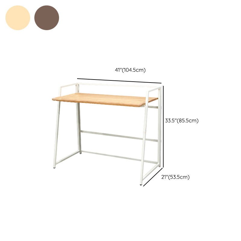 Folding Dormitory Writing Desk Contemporary Rectangular Office Desk