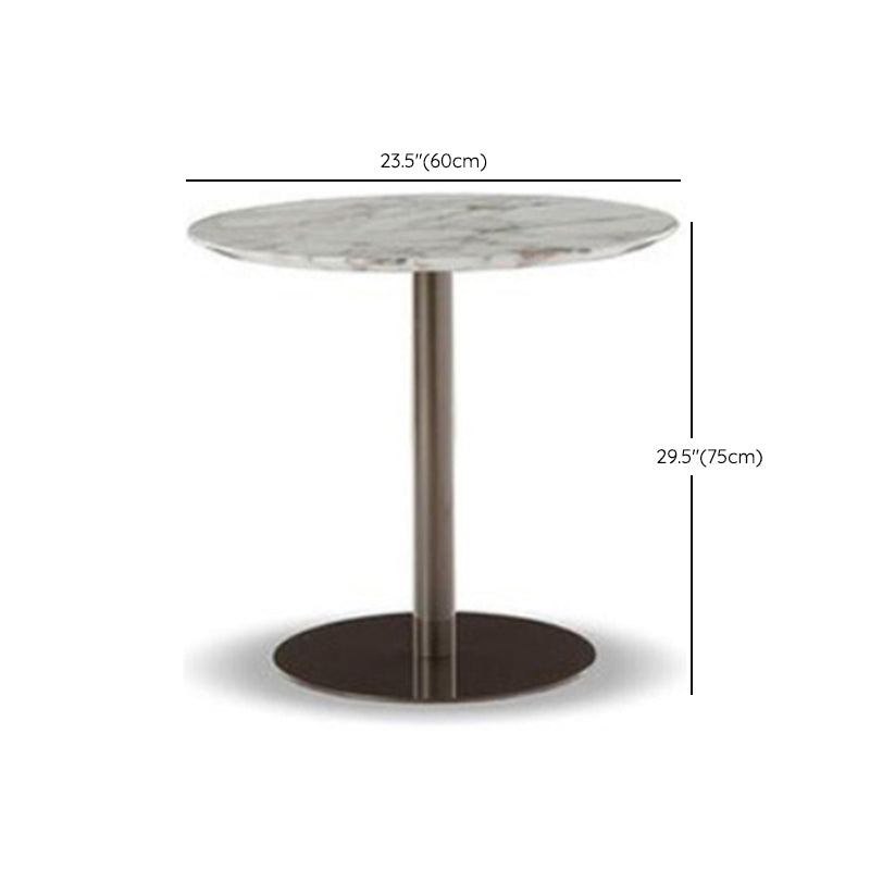 Modern Aluminium Courtyard Table Waterproof Geometric Outdoor Table