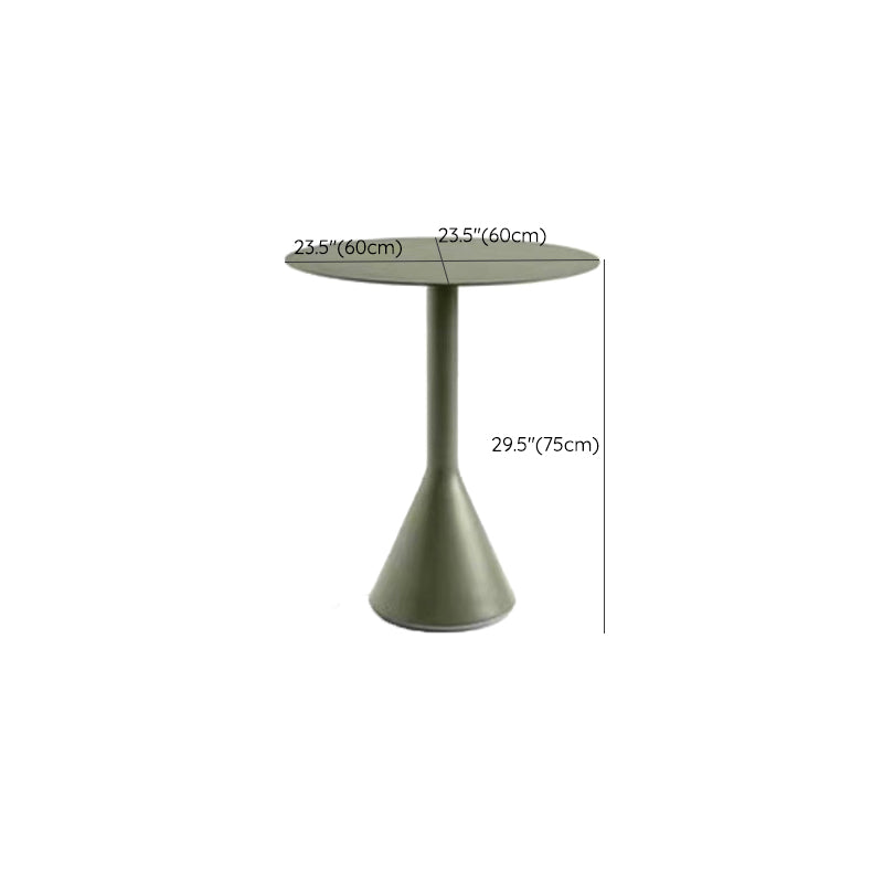 Modern Style Iron Courtyard Table Waterproof Geometric Table