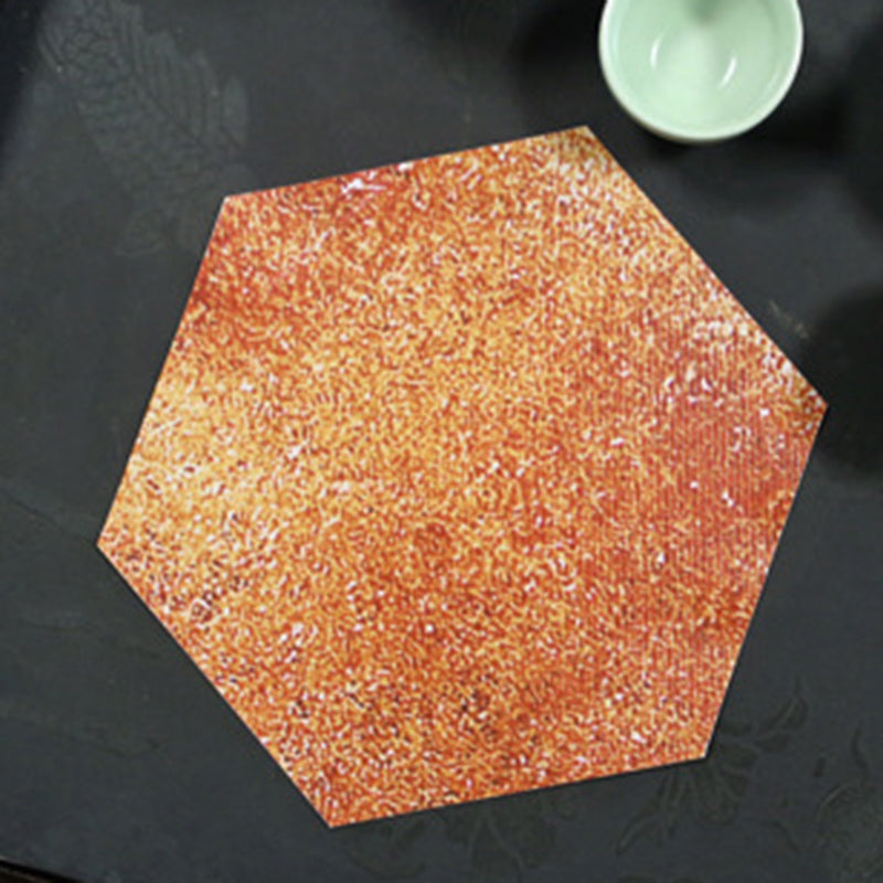 Peel & Stick Tile Stain Resistant Hexagonal Plastic Peel & Stick Tile 20-Pack