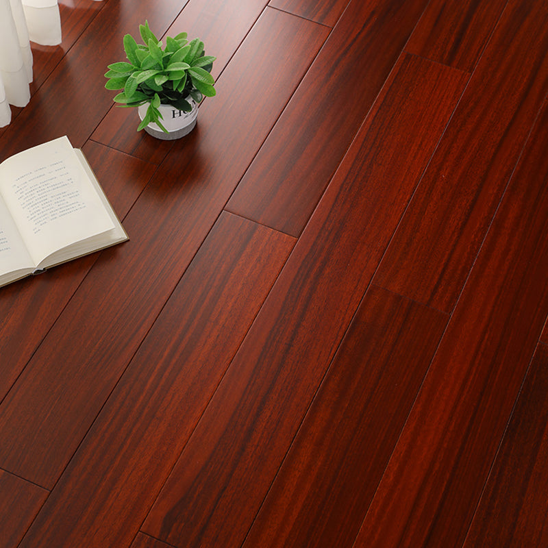 Modern Style Wood Flooring Scratch Resistant Rectangle Nail Wood Flooring