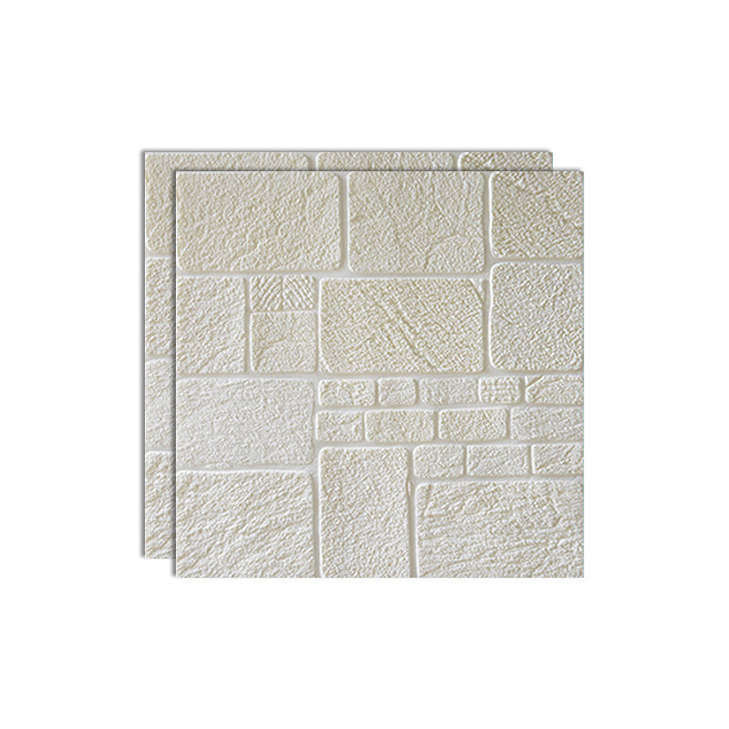 Modern Wall Paneling 3D Bricks Peel and Stick Waterproof Wall Paneling