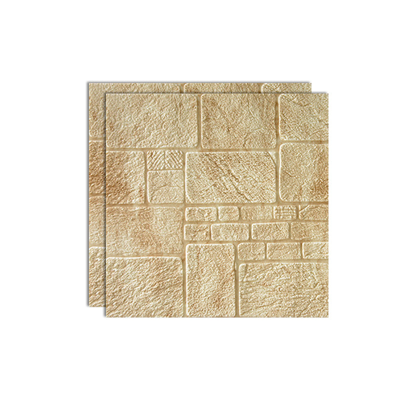 Modern Wall Paneling 3D Bricks Peel and Stick Waterproof Wall Paneling