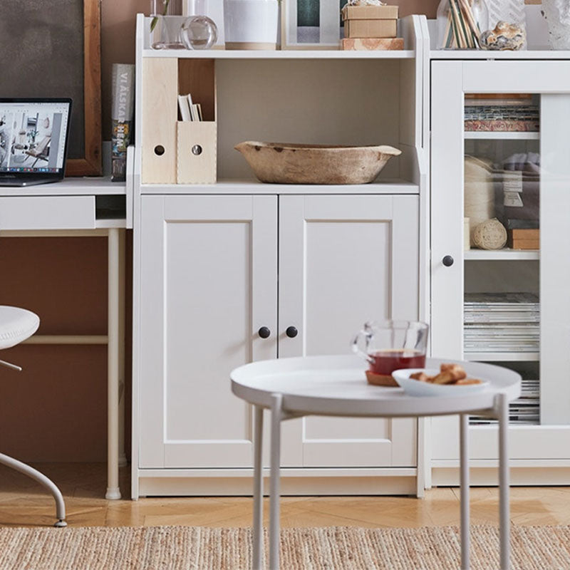 Modern White Sideboard Server Cabinets Included Server for Dining Room