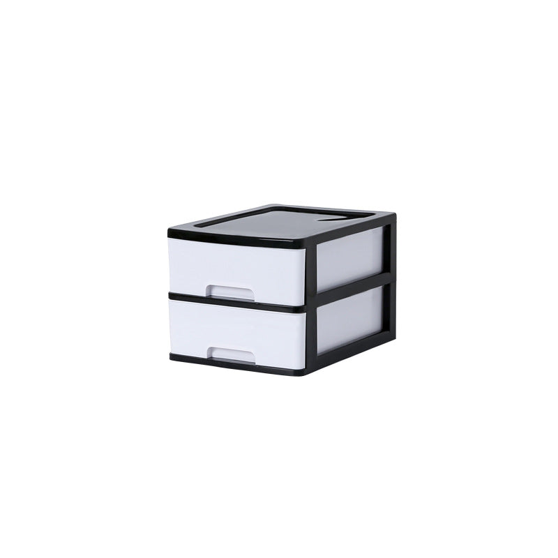 Filing Cabinet Lateral Plastic Modern Filing Cabinet with Drawers for Home and Office