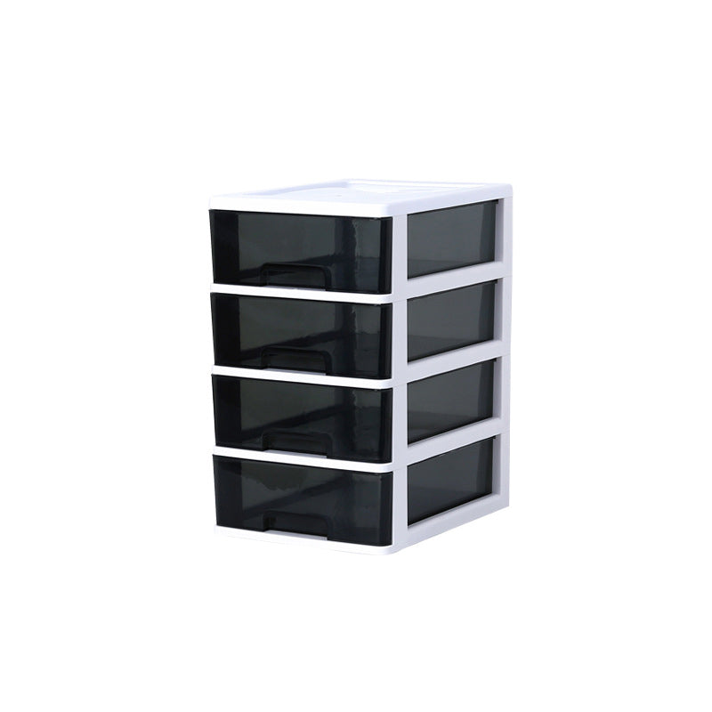 Filing Cabinet Lateral Plastic Modern Filing Cabinet with Drawers for Home and Office