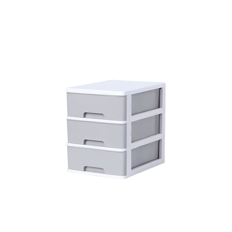 Filing Cabinet Lateral Plastic Modern Filing Cabinet with Drawers for Home and Office