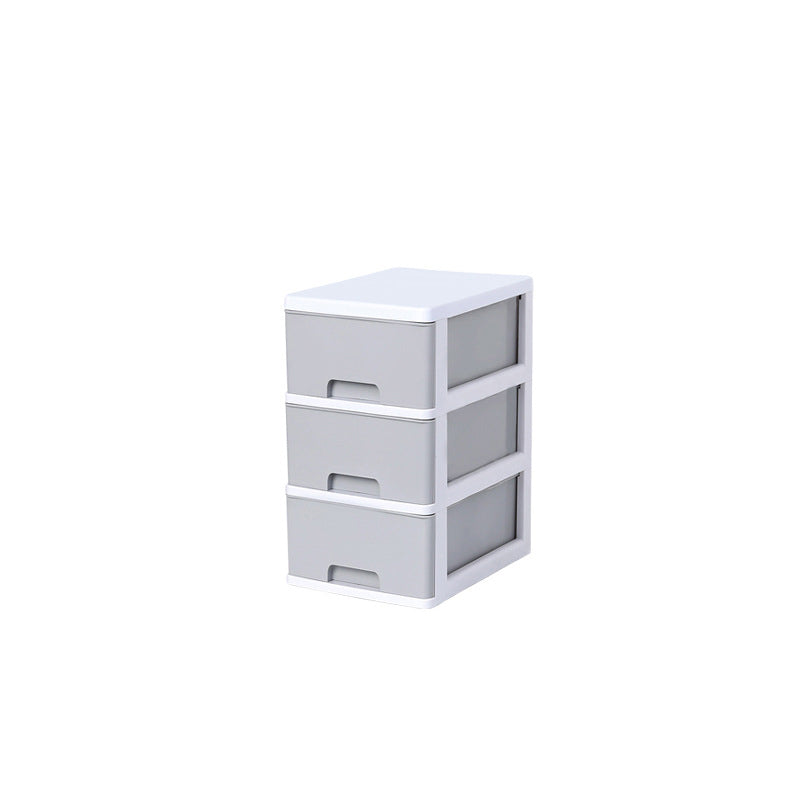 Filing Cabinet Lateral Plastic Modern Filing Cabinet with Drawers for Home and Office